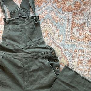 Aerie Tie Knot Green Overalls